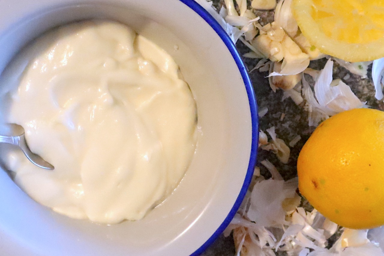 Toum Sauce - Libanesische Knoblauchsauce