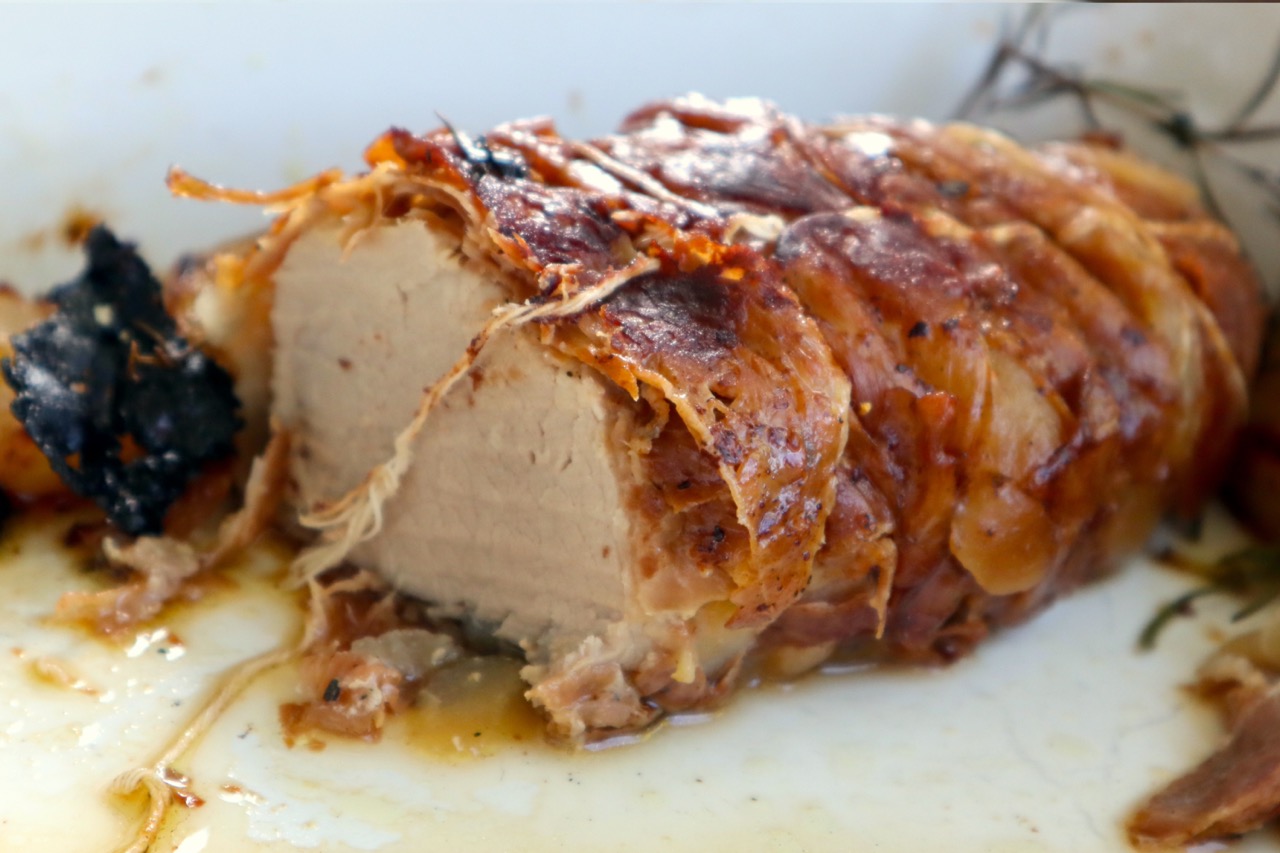 Geniessen wie in der Toskana: Schweinelende mit Birnen